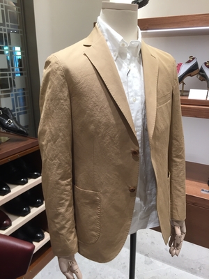 【東京ミッドタウン日比谷店】コットンリネンシルクジャケット入荷