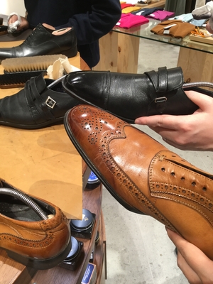 【東京ミッドタウン日比谷店】靴みがきワ-クショップ