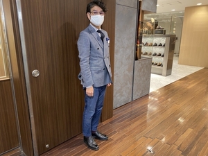 【伊勢丹新宿店】店長 金坂〜誂え靴〜