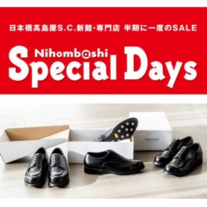 【日本橋髙島屋S.C.店】《期間限定SALE》 YAMACHO MADE「スペシャルデイズ」開催中！