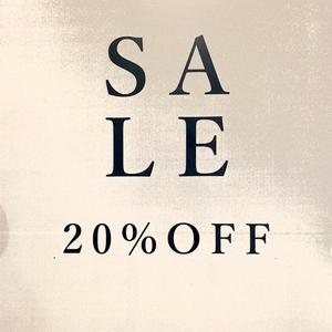 【 二子玉川店 】20%OFF!?キャンペーン開催中!!!