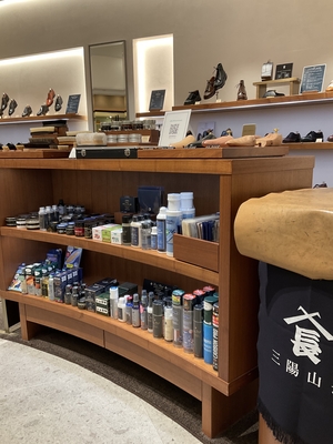 【東京ミッドタウン日比谷店】革靴の大掃除
