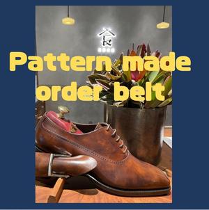 【東京ミッドタウン八重洲店】2024.S.S.pattern made order shoes &belt vol.2